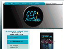 Tablet Screenshot of collectorcarproductions.com